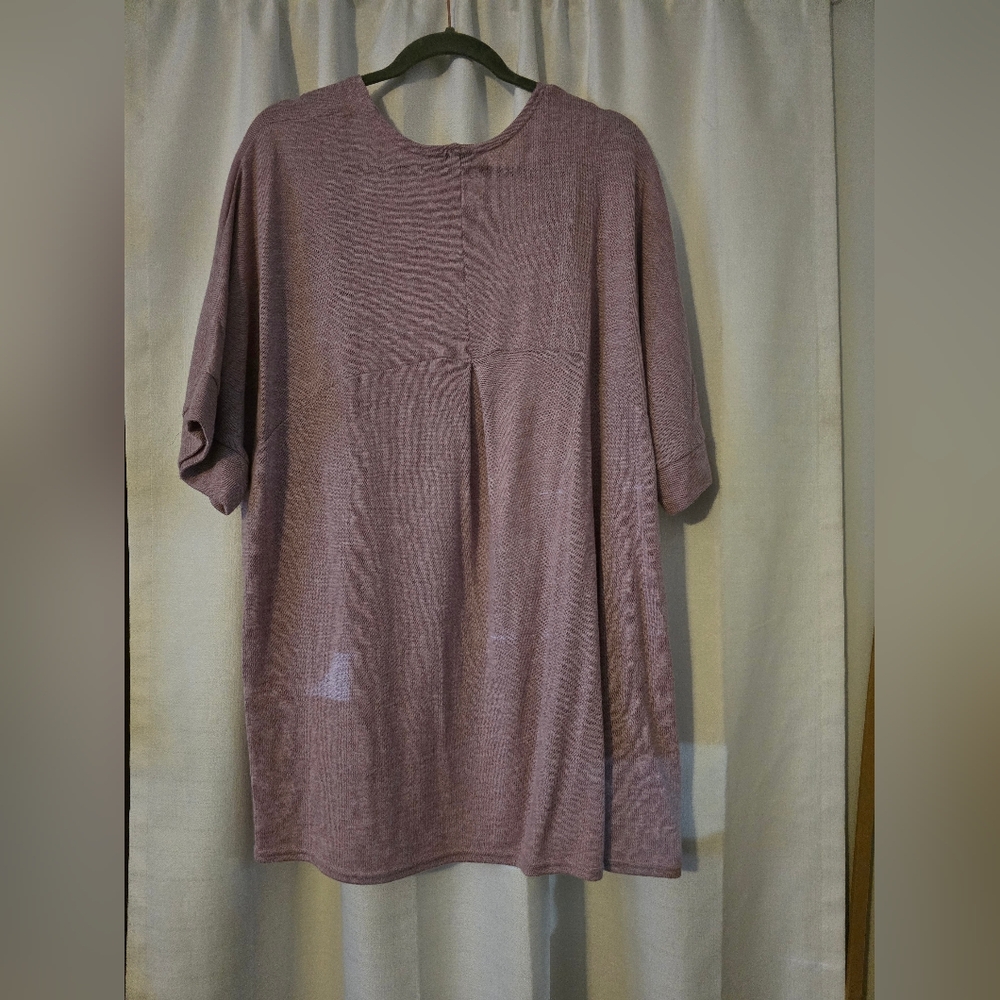 Torrid Lavender Knit Cardigan Size 3 - Picture 5 of 5